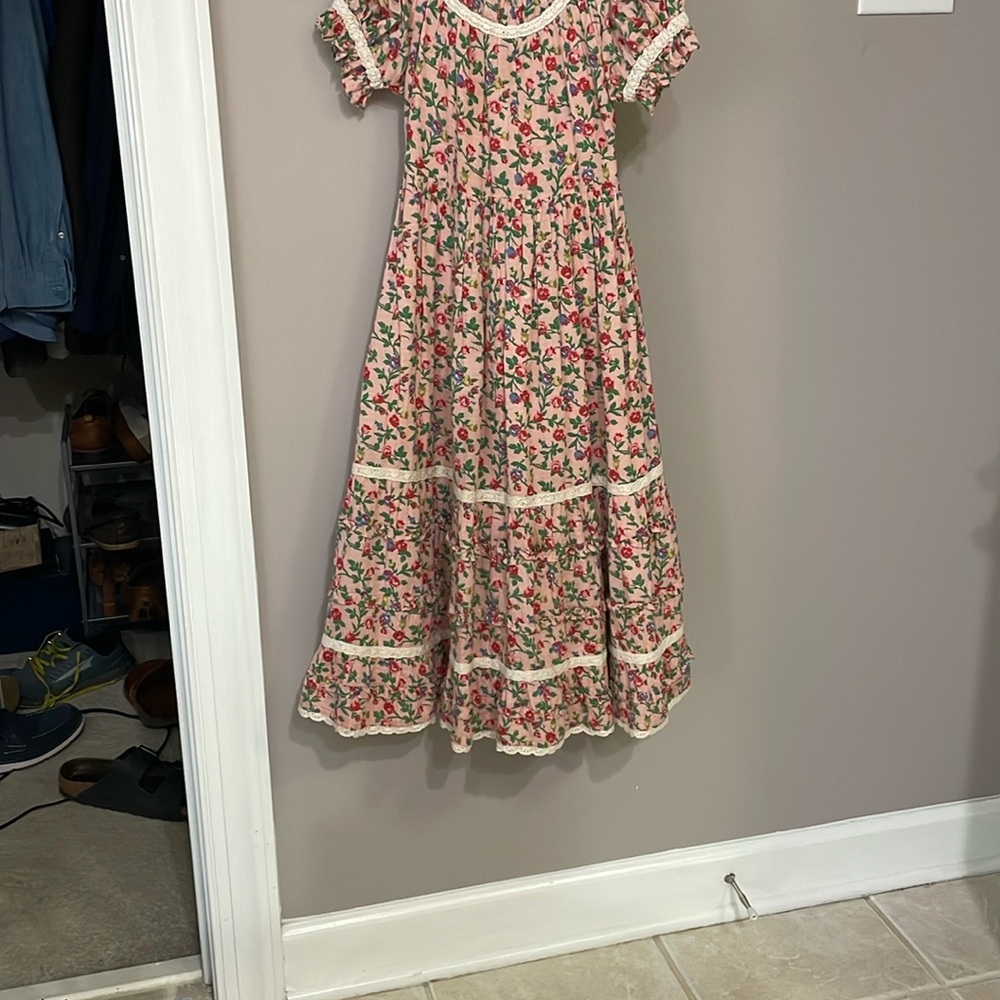 Mini Boden Pink Floral Kids Dress